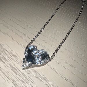 Sabika Iconic Silver Heart Pendant Necklace